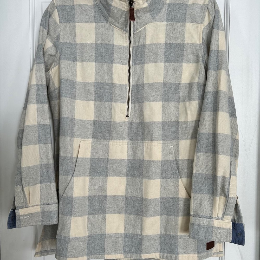 Ll Bean Flannel Pullover - image 1